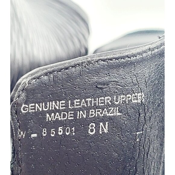 Walking Cradles Women's Nikki Heeled Leather Sandal, Black - Size 8 N‎ - Picture 9 of 10